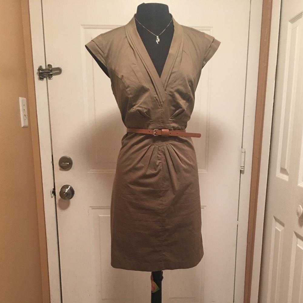 Worthington Dress woman size (14) tan